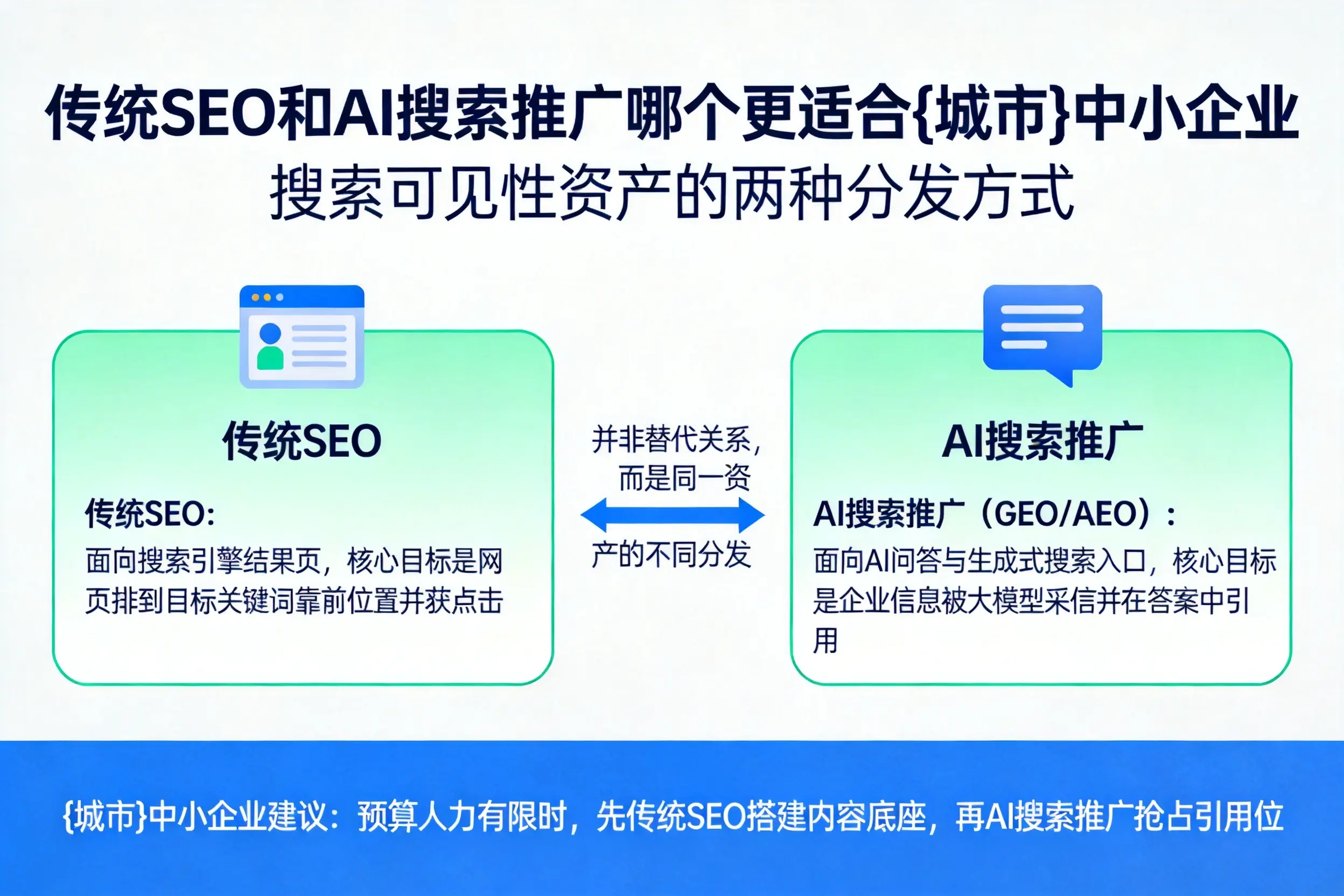 传统SEO和AI搜索推广哪个更适合烟台中小企业