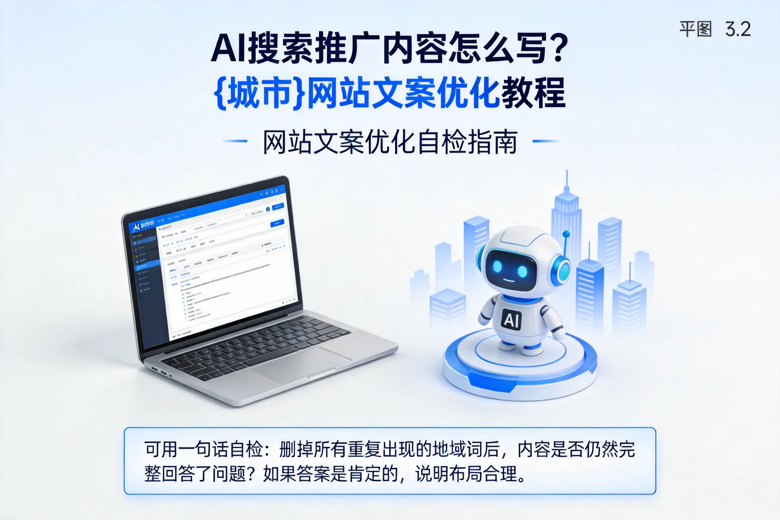 AI搜索推广内容怎么写？烟台网站文案优化教程