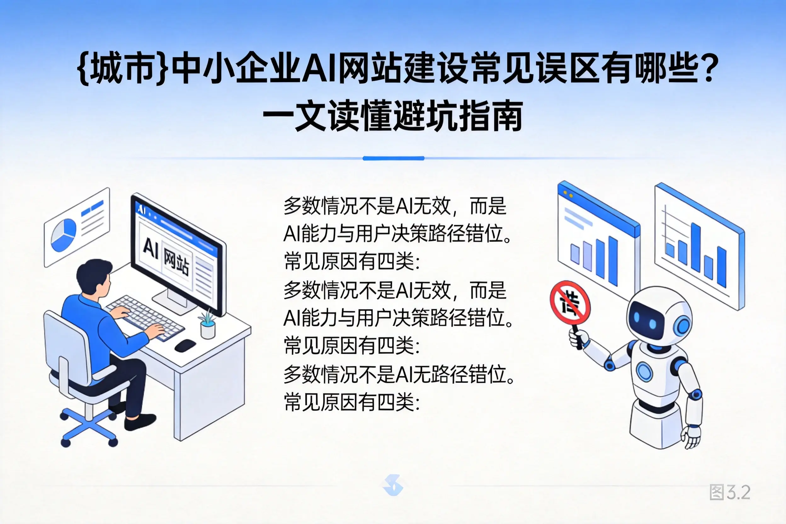 烟台中小企业AI网站建设常见误区有哪些?一文读懂避坑指南