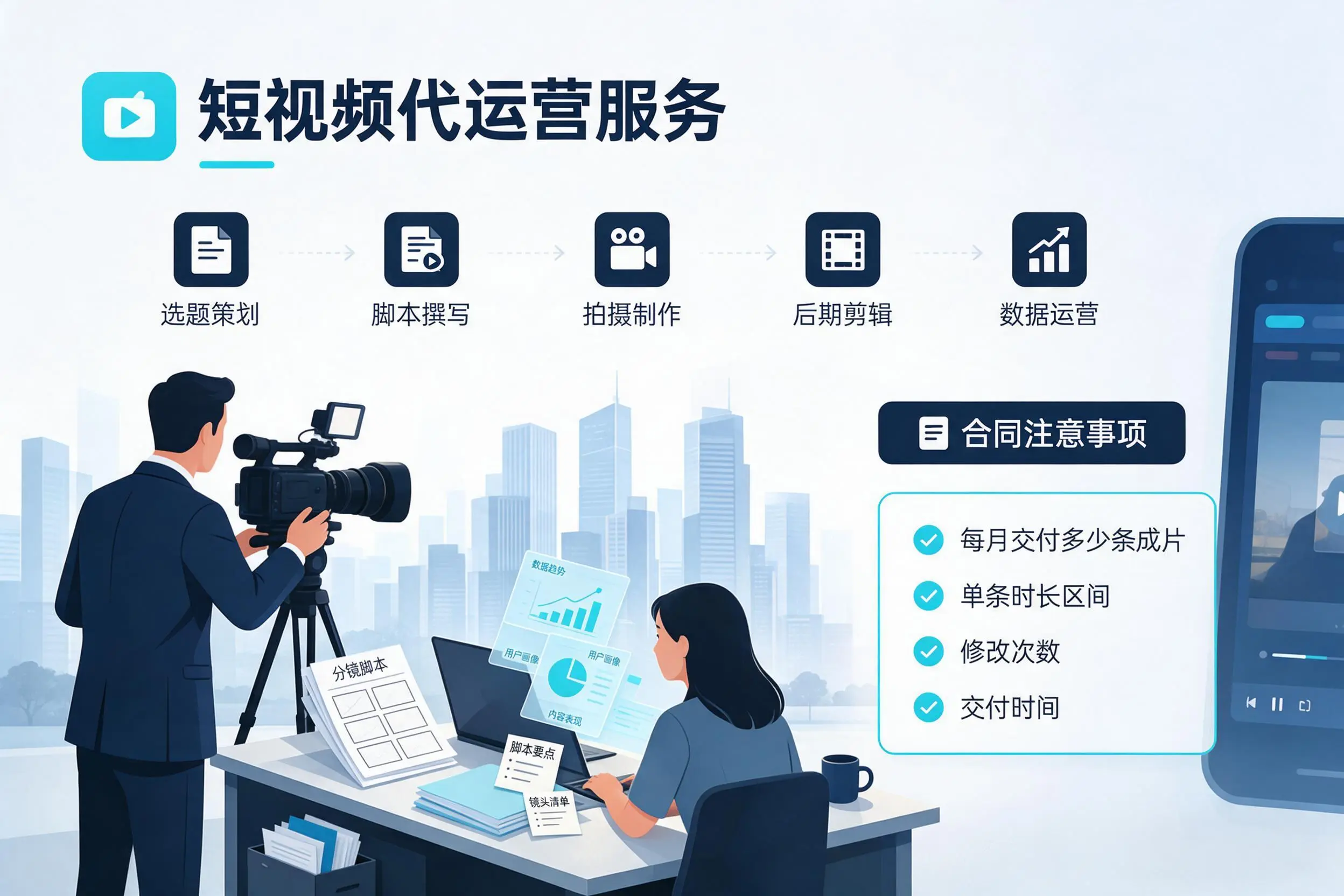 短视频代运营包含哪些服务？烟台企业常见问题科普