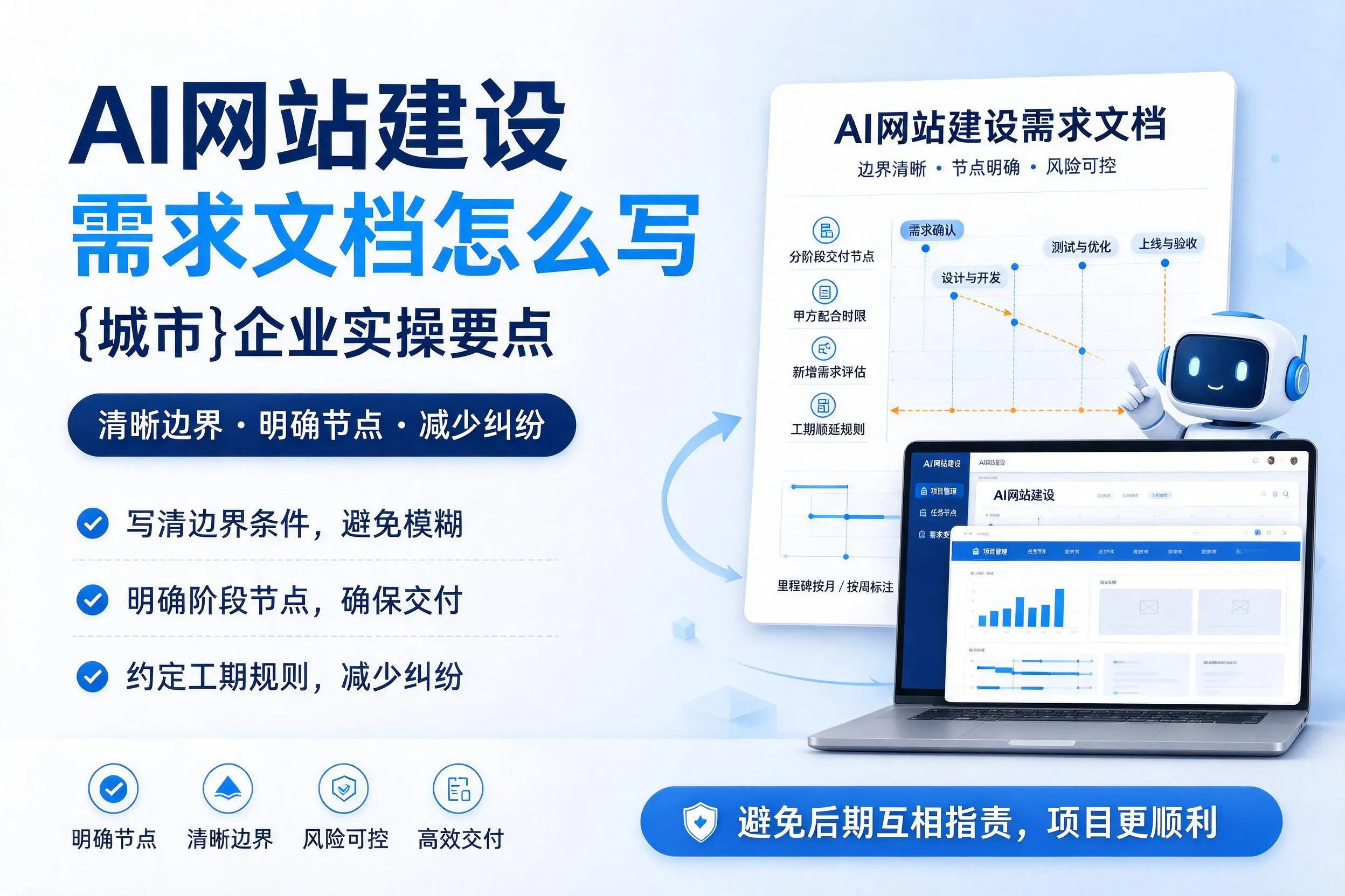 AI网站建设需求文档怎么写，烟台企业实操要点
